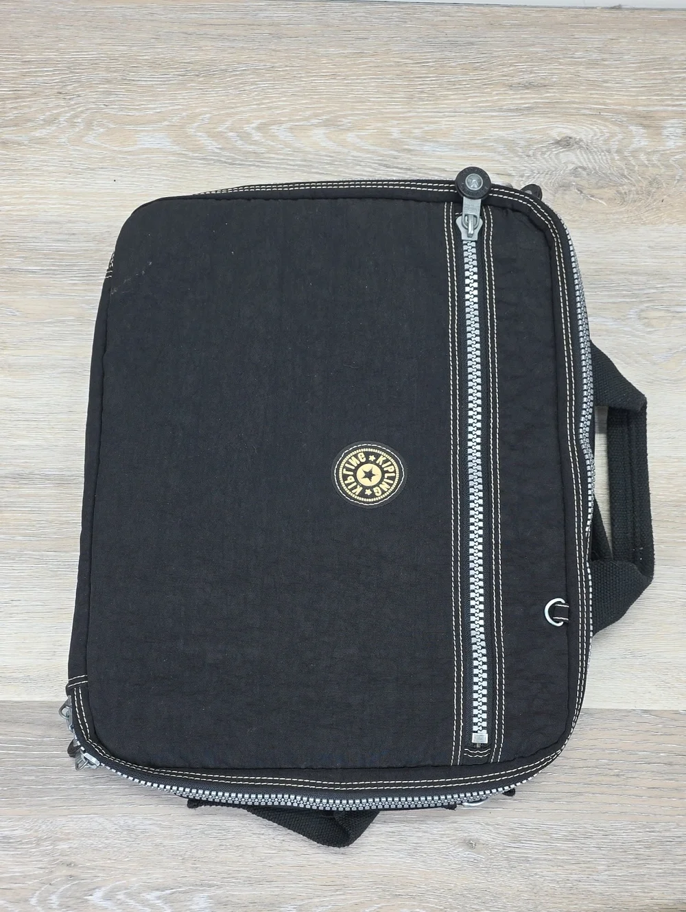 Rare Vintage Kipling Water Resistant Adjustable Backpack/Laptop Bag Briefcase